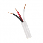 16AWG 3 conductor 19 strand bare copper wire, plenum rated PVC insulation, unshielded, with an overall plenum rated PVC jacket